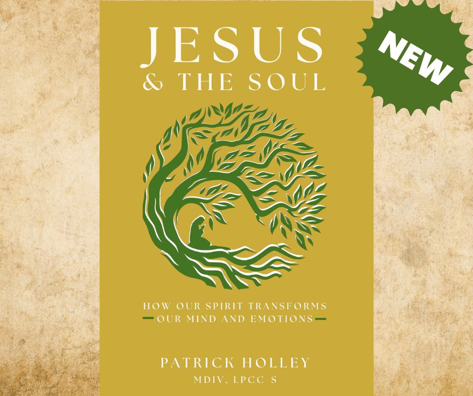 🚨 New release! Jesus &amp; the Soul: How our Spirit Transforms our Mind and Emotions by Patrick Holley. Ti can function as a workbook with 6-weeks worth of questions and discussion prompts to help bring transformation for groups or individuals. Get yours at GlossaHouse.com!