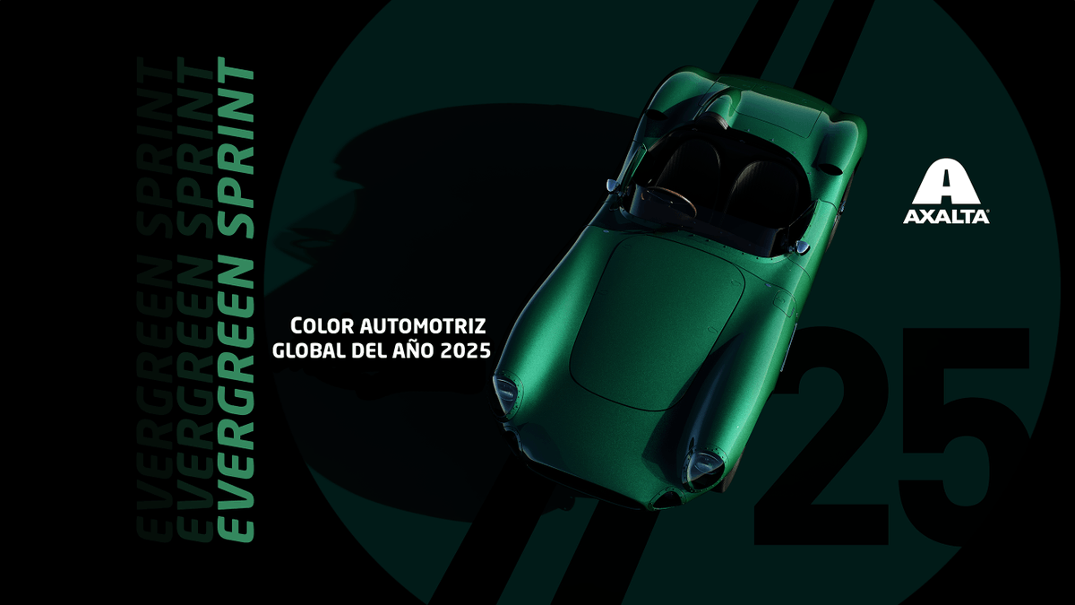 enconcreto's tweet photo. 🚘 @Axalta Coating Systems (NYSE: AXTA), compañía global líder en recubrimientos anunció el Color Automotriz Global del Año 2025 – Evergreen Sprint.
https://t.co/QiuGHd93NB https://t.co/u0MBjMZTaK