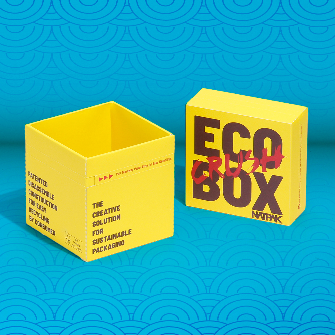 natpakhk's tweet photo. Eco Crush 2.0! ♻️ Our innovative packaging features a patented pull-tab system for effortless recycling. Join the sustainable movement! #ecocrush #sustainablepackaging #recycling #ecofriendly #packagingdesign https://t.co/VdLTt6kz9n