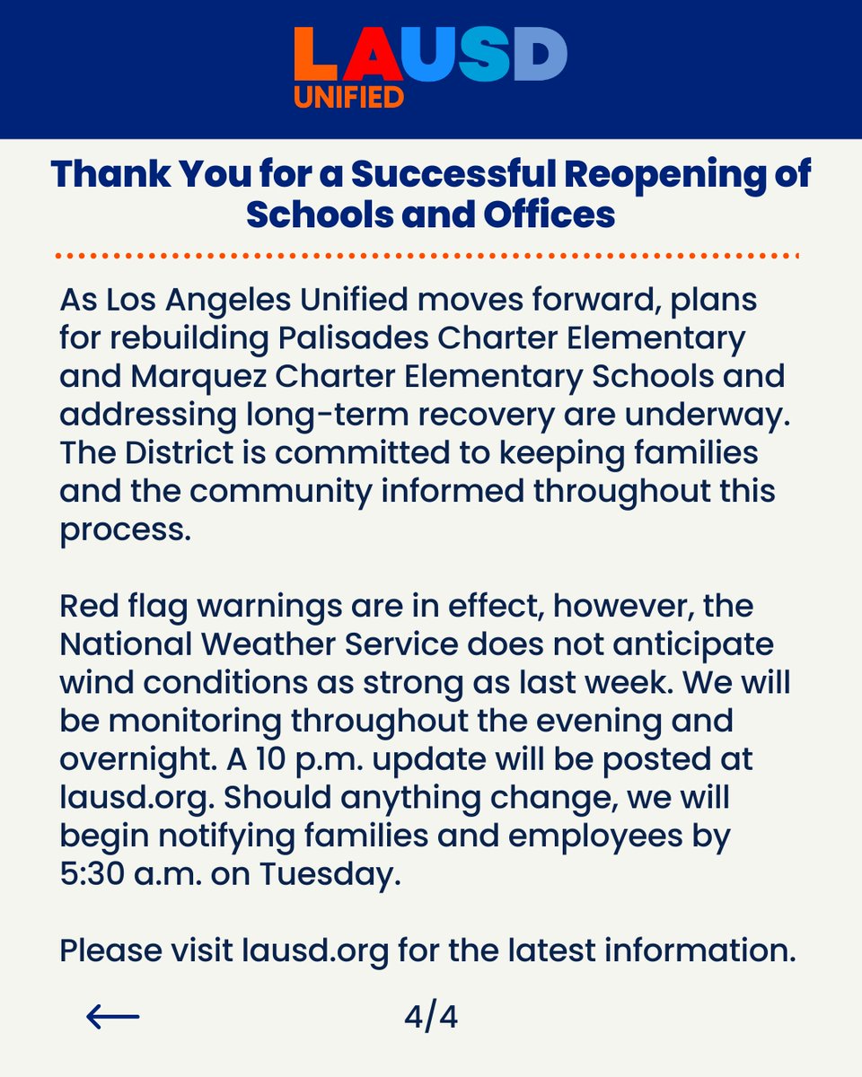 Thank You for a Successful Reopening of Schools and Offices