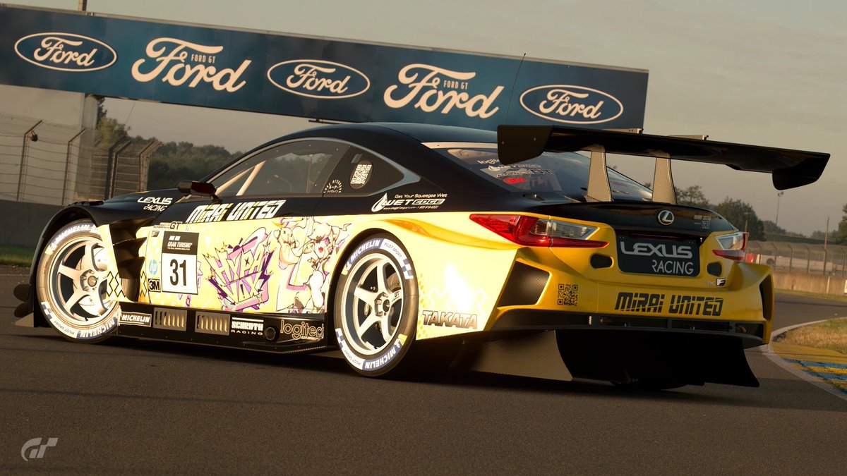 Electrifying, really, when I think about it. Someone new, someone pleasant! It’s <a href="/HYPAVOX/">HYPA VOX⚡️⚠️ VIVINEO 💛</a> , a new face for the next GT Manufacturer Series Lexus!! Car will be available to download tonight w/out the Mirai United team logos, for you all to enjoy 💕