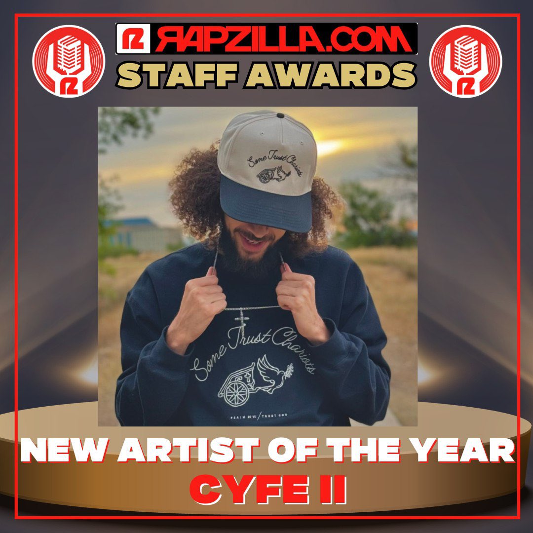 Cyfe II burst onto the scene at the tail end of 2023 with his song "BLIND : FAITH" and then went viral over and over again. His project 'GOD : CHILD' is one of the strongest debuts in recent memory. That is why he is our New Artist of the Year.