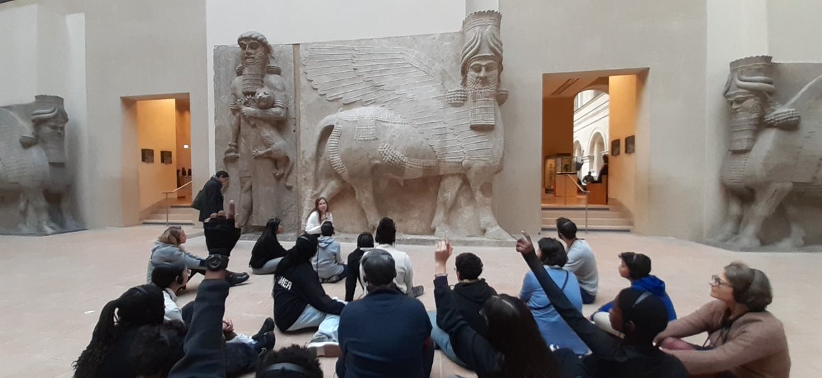 Sortie Télémaque au musée du Louvre : "La Mésopotamie, par la sculpture et les bas reliefs"
