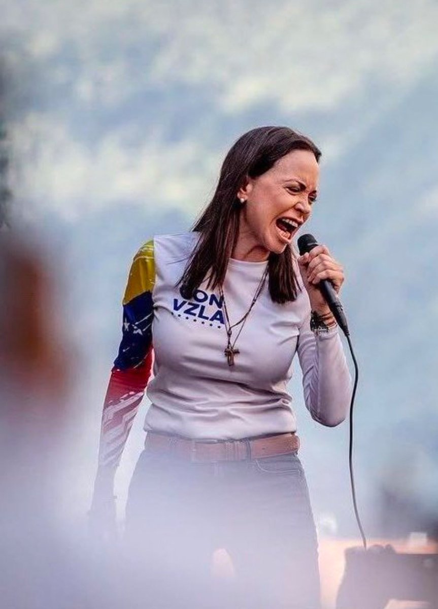 Está mujer les va a regresar la libertad confíen en ella hasta el final ,🇻🇪