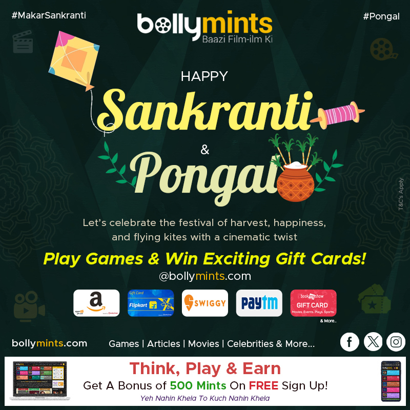 BollyMints's tweet photo. #Bollymints Team wishes you and your family a #Sankranti filled with joy, laughter, and movie magic!
#Sankranti2025 #HappySankranti #Pongal #HappyPongal #pongalfestival #MakarSankranti #makarsankranti2025 #makarsankrantiwishes #मकर_संक्रांति https://t.co/09b39lk7L9