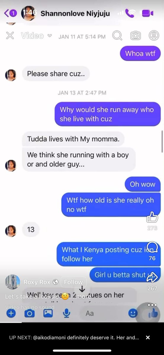 thereaallshayy's tweet photo. Alleged text messages from Naziyah's aunt (Shannonlove, aka the woman who was with Jarvis) and her cousin (Rozy Rox). Nobody can convince me this lady is innocent; look at how she was talking about her niece and trying to spin the story! Lock her up too! 🤬 https://t.co/AlBNWlvhiU