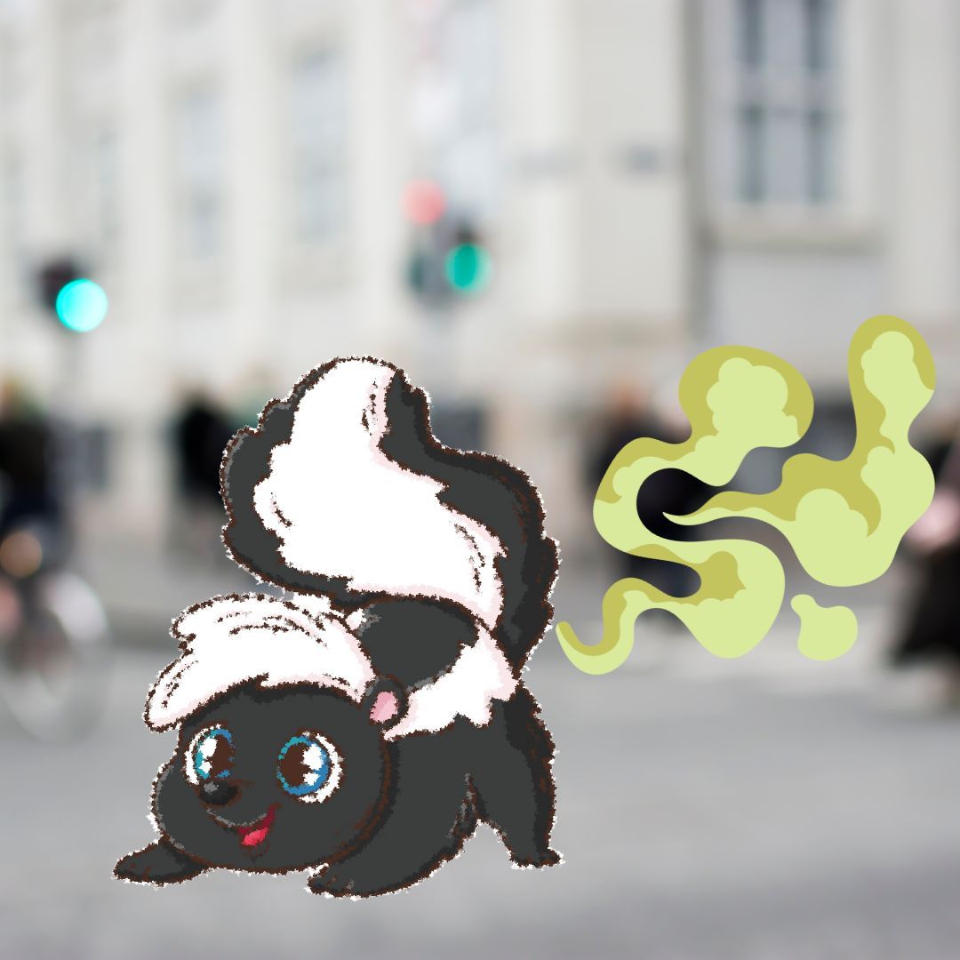 Skunky: Proof that even stink can be profitable. 🦨💨✨ #SkunkyArmy