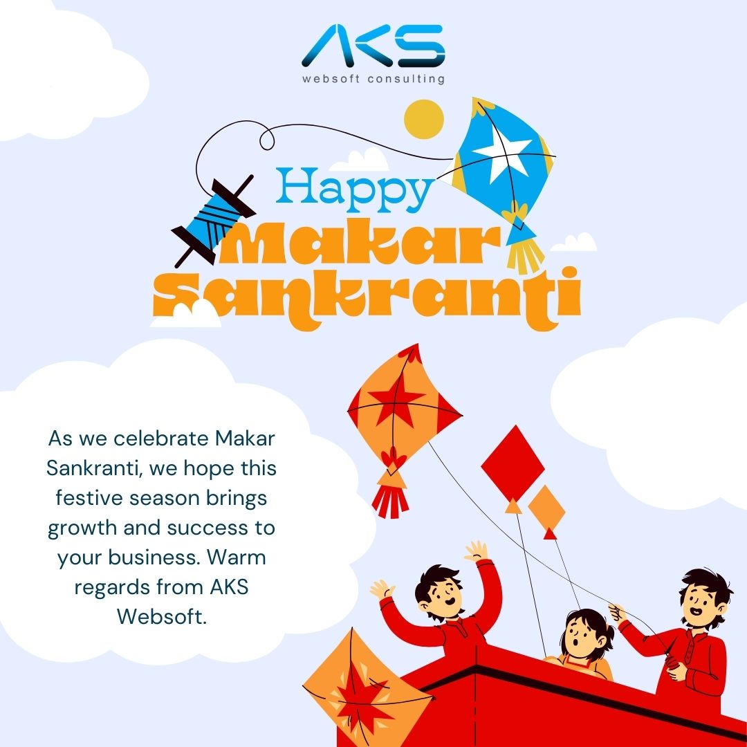 akswcpl's tweet photo. Happy Makar Sankranti from AKS WebSoft!🌞✨ Wishing you a harvest of happiness and success this Makar Sankranti! May your dreams soar as high as the kites in the sky. 🪁

#makarsankranti #makarsankranti2025 #makarsankrantispecial #AKSWebSoft #FestiveGreetings #growthmindset https://t.co/qqLdjDaR73