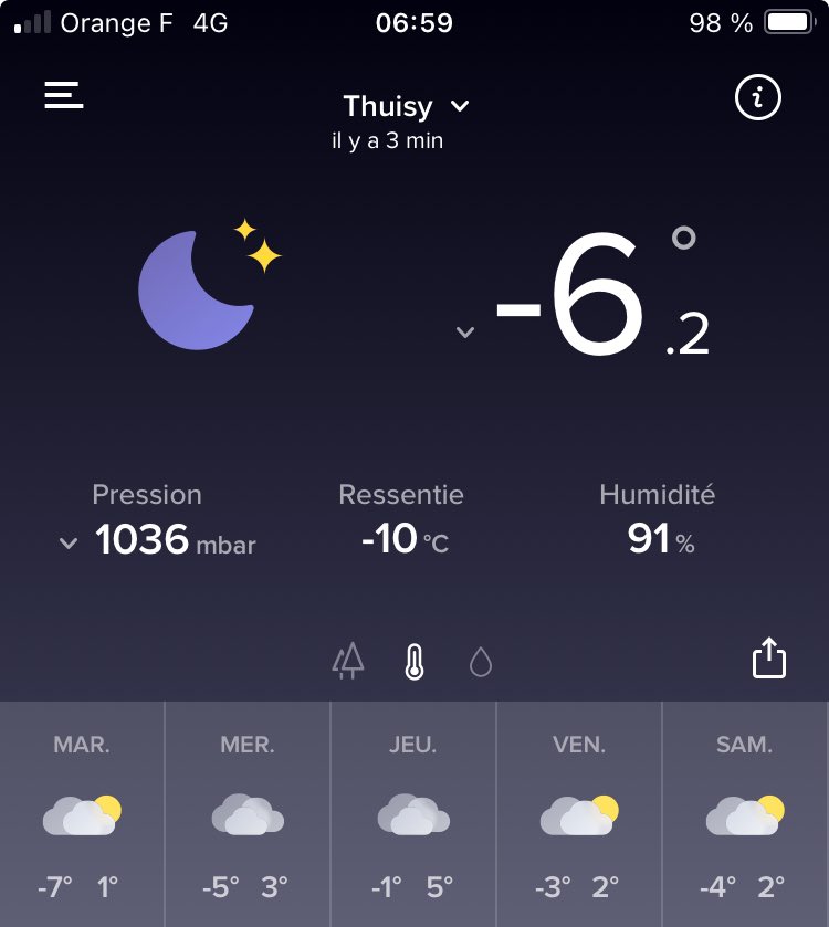 C’est froid ce matin 🥶🥶🥶
Mais finalement, c’est un temps de saison #hiver