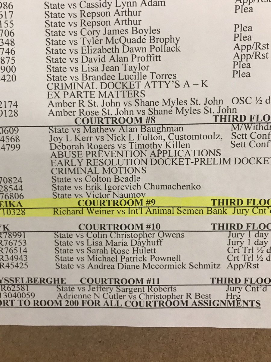 Still one of my fave case captions of all time.