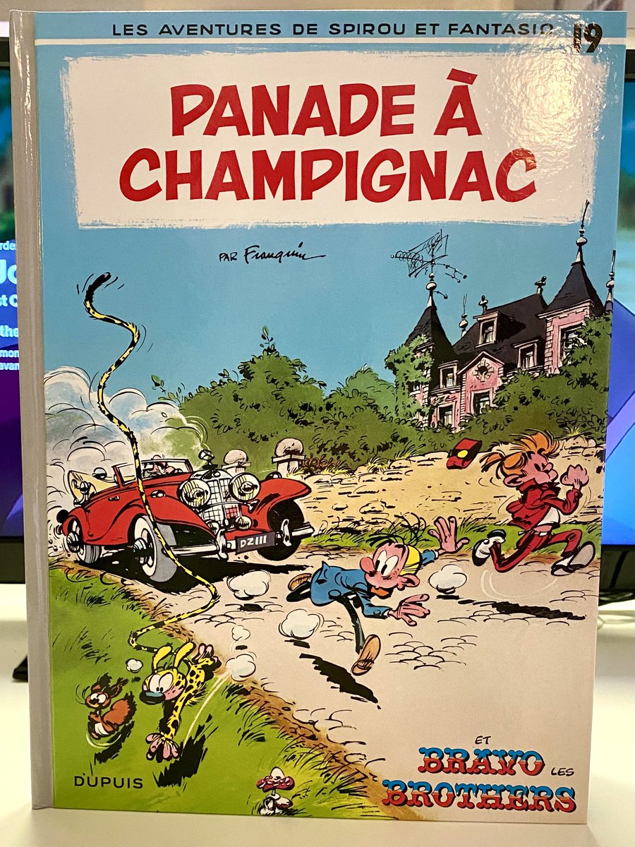 daily_Peyo's tweet photo. j'ai aussi acheté cette merveille @Daily_Spirou 😁 https://t.co/dtc4z2Oi8c