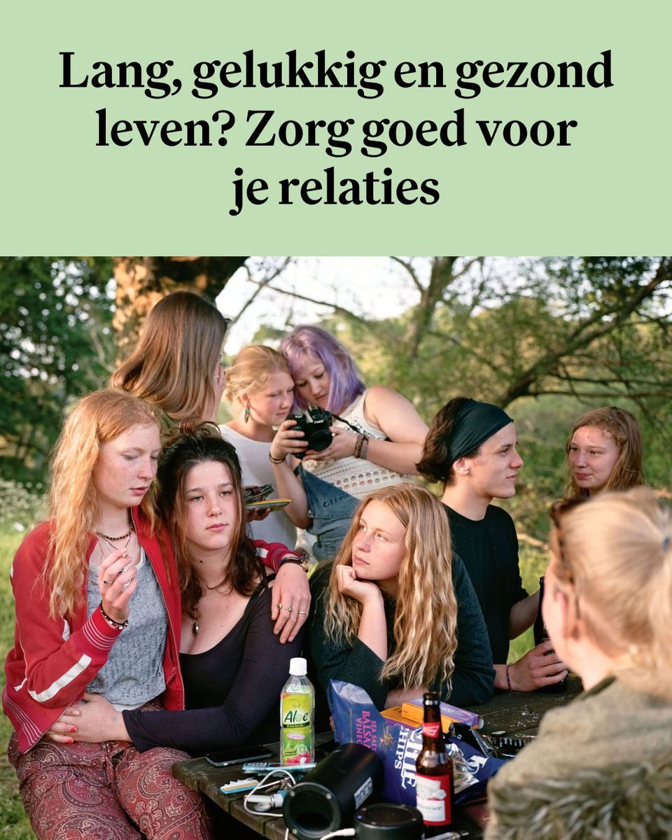 Gezond eten, sporten en mediteren zijn goed voor lichaam en geest. Maar als we lang en gelukkig willen leven, zullen we ook moeten investeren in onze ‘sociale gezondheid’: in het hebben en onderhouden van goede relaties.          

Lees of luister hier: buff.ly/40fx4Ij