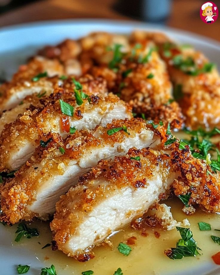 rock716860's tweet photo. Garlic Parmesan Crusted Chicken https://t.co/g9qPWfjNtS