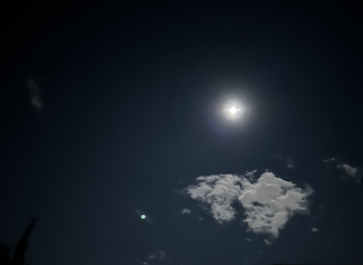 yrisita_spooky's tweet photo. “… y la #luna no tiene nada que ver 
con las breves luciérnagas que nos vigilan 
desde un azul cercano y desconocido 
lleno de estrellas políglotas e innumerables”

- Salvador Novo

#LunaLlena 
#lunadellobo https://t.co/HpyoYJWfKy