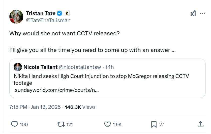 The replies to this tweet, and to others in the last 24 hours, fairly depressing for the depth of misogyny and ignorance.

It appears the vast majority of people attacking Nikita seem to have no clue nor interest in Irish law. 

I'll share a few thoughts on all of this. /1