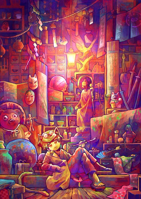 今となってはどうやって描いたのかよく分からん過去絵たち 