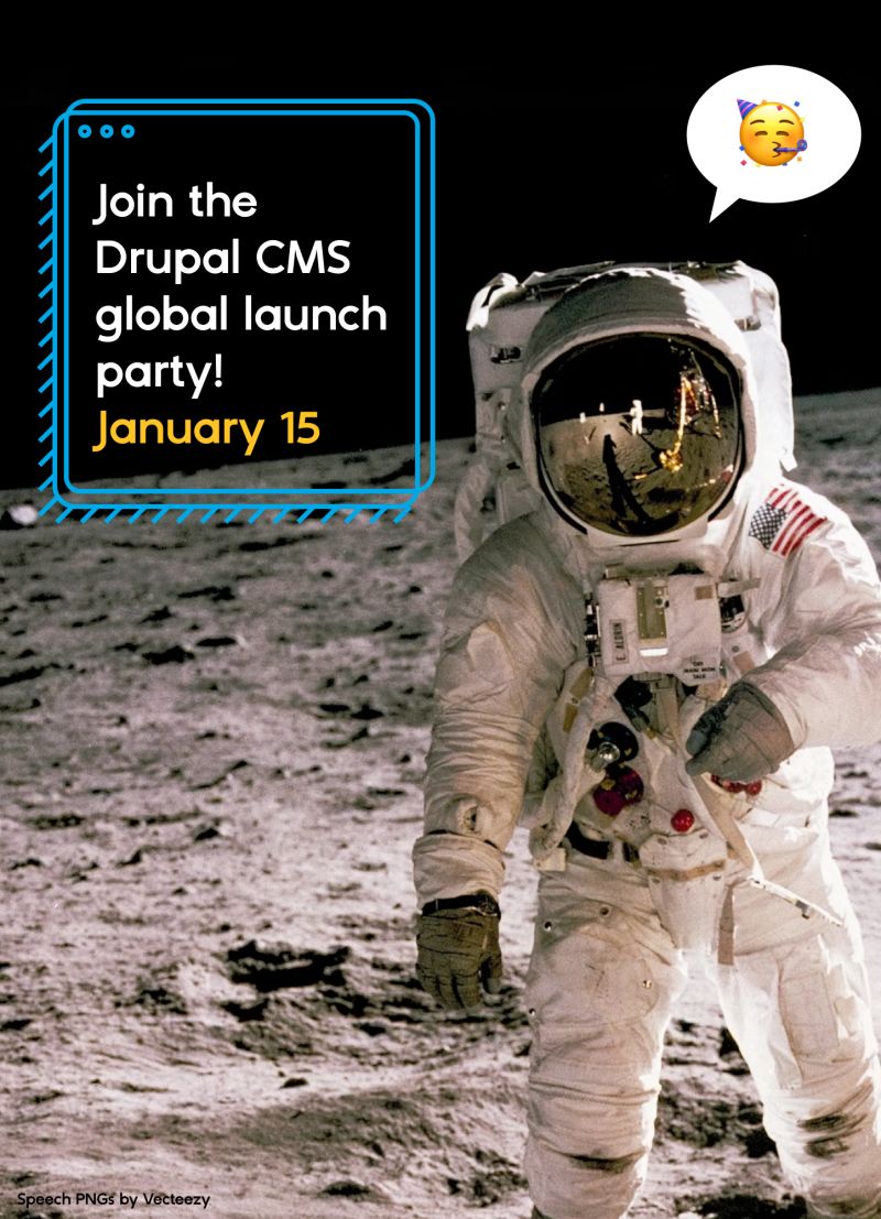 _DigitalPolygon's tweet image. Join Us Tomorrow at the Maryland Drupal Meetup/Drupal CMS Release Party!
📅 𝗗𝗮𝘁𝗲: January 15, 2025
⏰ Time: 11:00 AM - 1:00 PM EST
📍Location: Launch Workplaces
9841 Washingtonian Blvd, Suite 200 - Media Room, Gaithersburg, MD 20878
Sign up  cstu.io/404e0a
#DrupalCMS