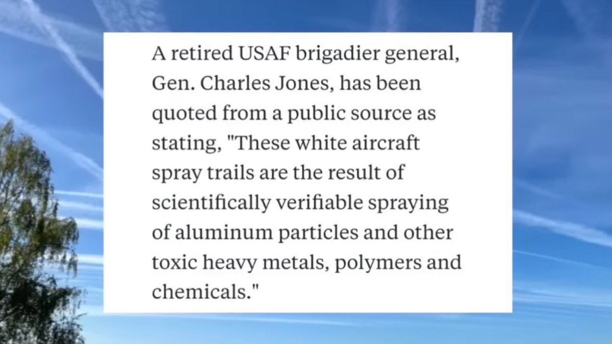 TomJasonElliott's tweet image. “Millions of tons of #Aluminum and #Barium are being sprayed almost daily across the U.S.” - Mills, former Naval Officer and UCLA Grad. 

#Thermite is a pyrotechnic composition usually consisting of metal powder and a metal oxide. 

🧐🤢🤮

Via Static in the Attic on YT