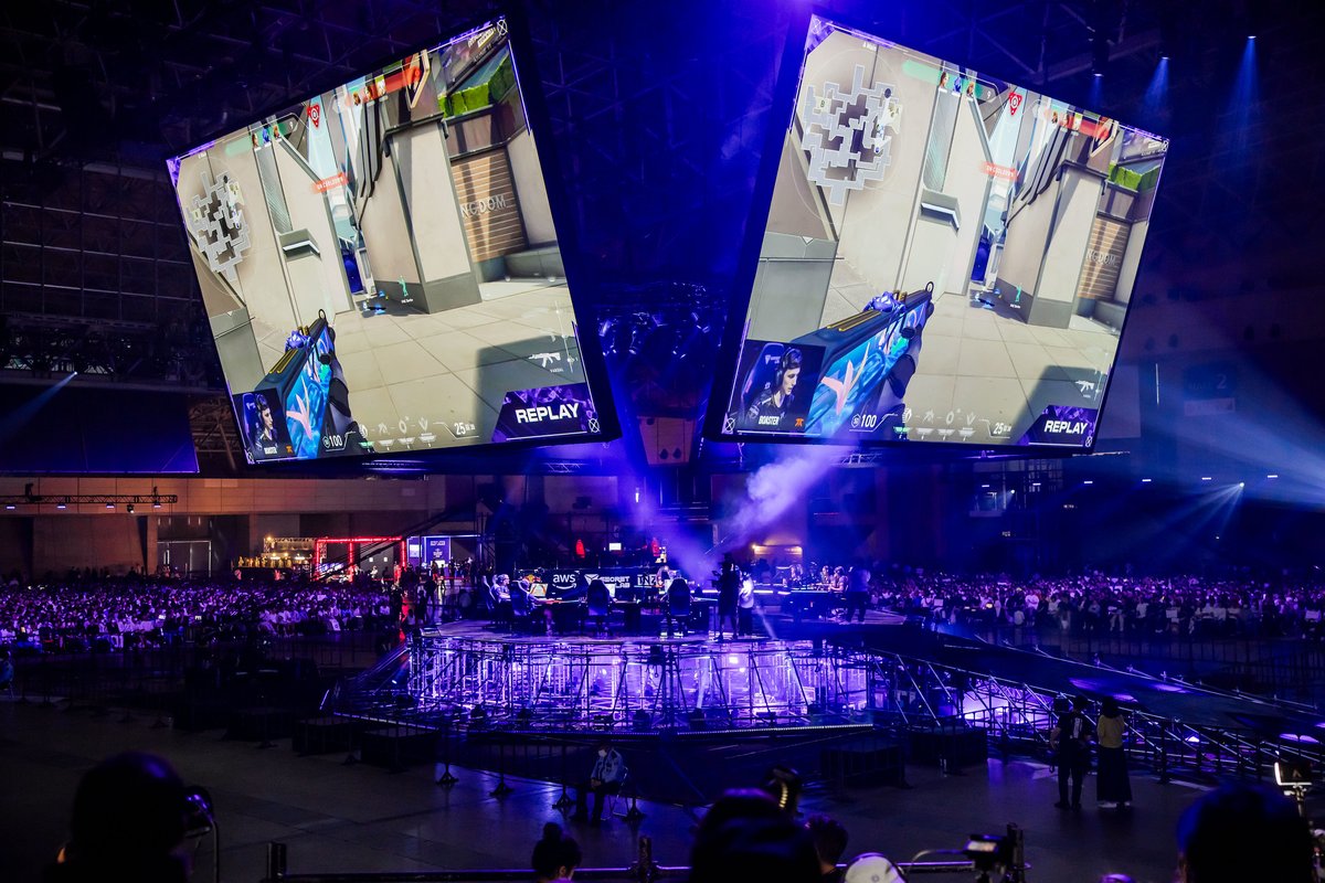 fistbump_news's tweet photo. VCT Pacific Stage 2 Finalsが「日本・東京」で開催決定！Championsへの切符をかけた戦いが8月30日・31日に東京で
https://t.co/vtpvUQS5wE

#VCTPacific #VCT
※画像はMasters Tokyoのもの https://t.co/lNXV9Gp0Ff