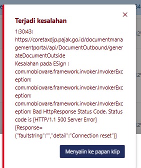 9ooner's tweet photo. @kring_pajak min.. mau upload faktur error terus.. ini knp ya? https://t.co/HpqcXH2B7L