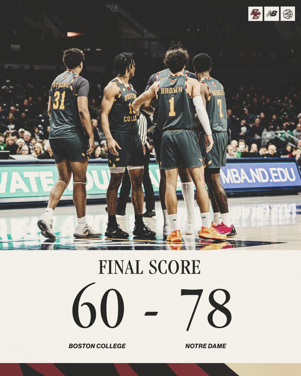 BC Men's Basketball tweet media