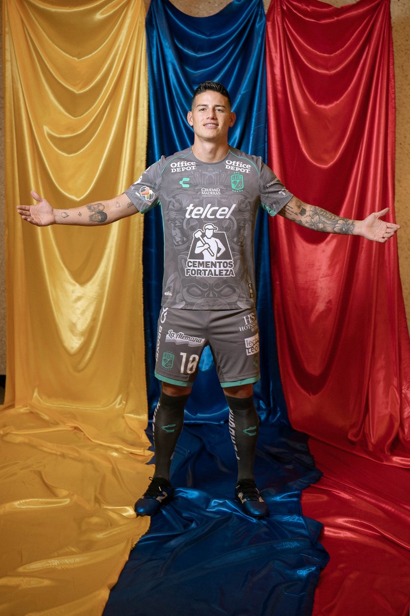 De Colombia 🇨🇴 <a href="/jamesdrodriguez/">James Rodríguez</a> 🔟

#SerFieraEsUnOrgullo 🦁