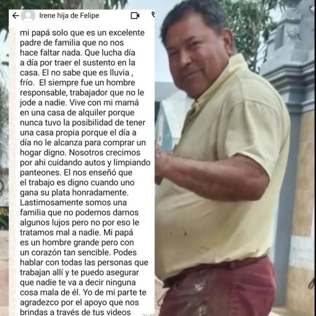 Rios_Nacif's tweet photo. La gente más sencilla es la que te da lecciones de vida! 
Espero que este señor sea contratado para grandes trabajos. https://t.co/jYu3aTs9vD