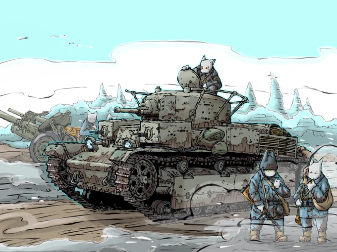 #たばこの日代理喫煙猫兵士どもあータバコ吸いたい 