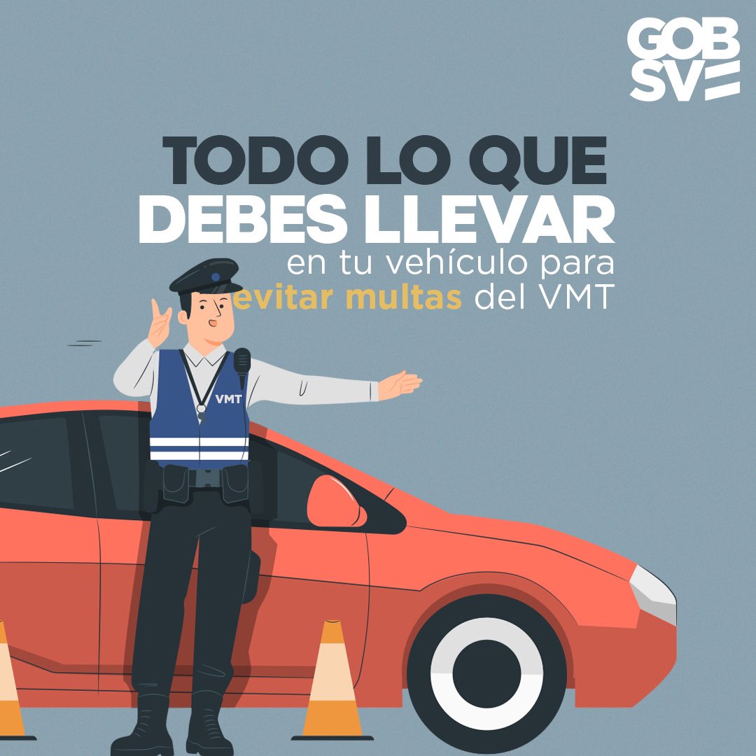 Gobierno_SV's tweet photo. Mantén tu vehículo equipado y en condiciones óptimas. 🚘

Cumplir con la normativa es responsabilidad de todos para prevenir accidentes.🧯🛞 https://t.co/es1Q94hKKB