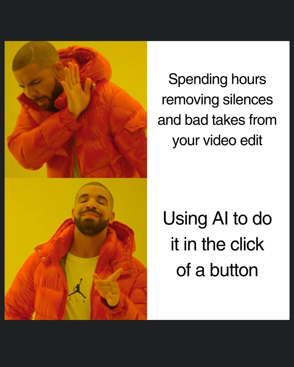 cutback_video's tweet photo. The goal this year is to work smarter, not harder 🤔

#AdobePremiere #PremierePro #plugin #Cutback #meme #videoediting #aivideoediting #aivideoeditor https://t.co/yEvFb1c46v