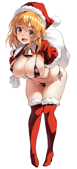 以前描いたサンタ娘がOMAHA様からフィギュアになって発売されます!水着の食い込みがすんごいです予約開始されましたのでぜひよろしくお願いします!↓あみあみさんのリンク 