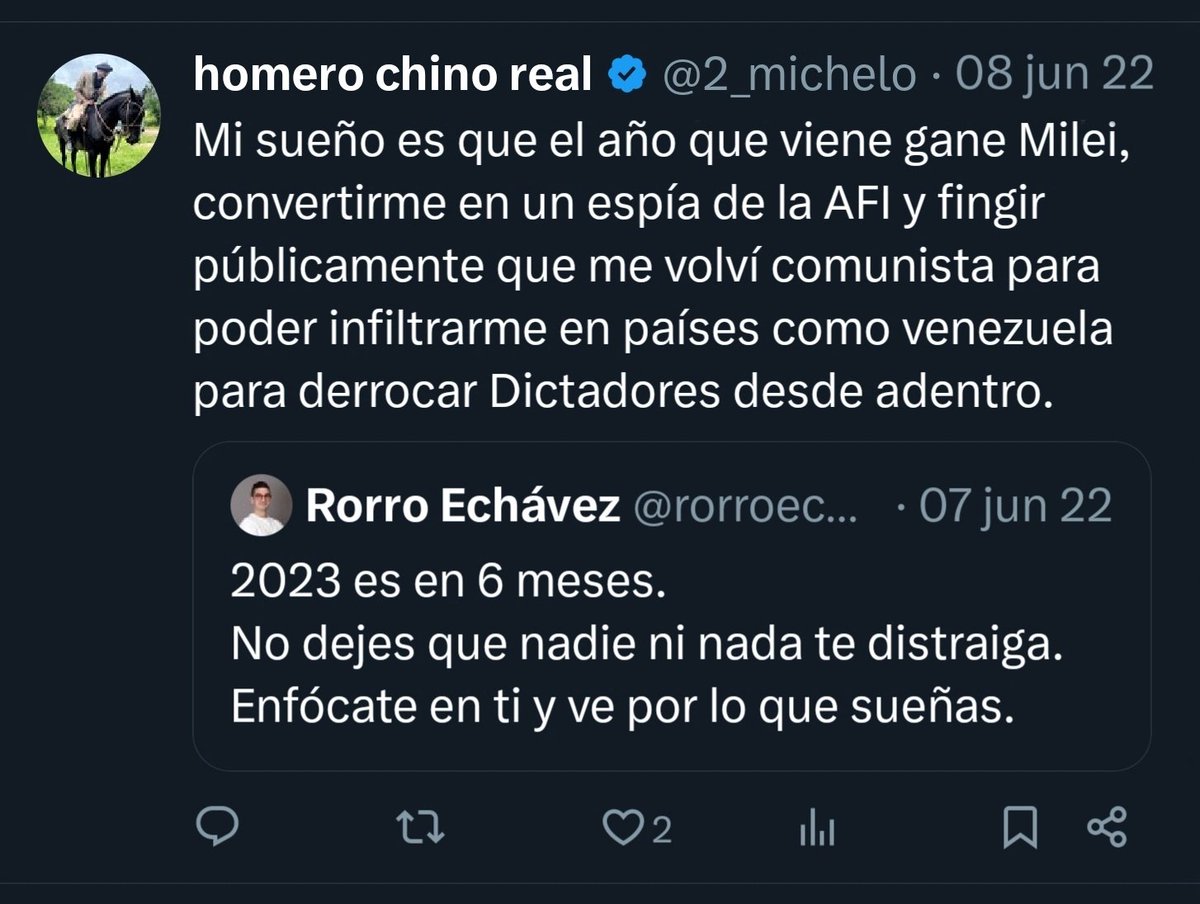 TalidanMilei's tweet photo. 🚨 QUE ESTO NO LLEGUE A MADURO 🚨 https://t.co/6vueBwtnDX
