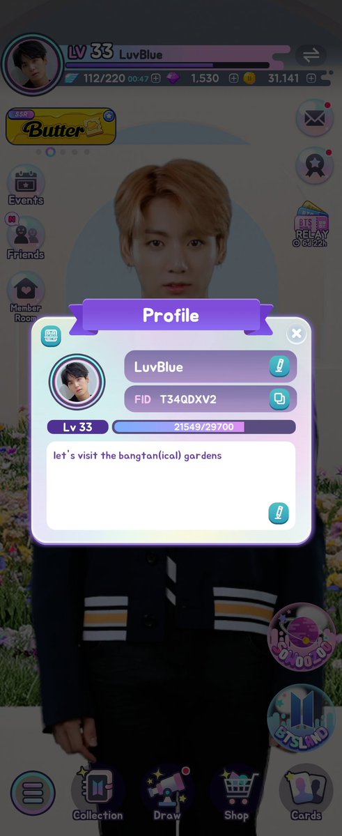 angelitapena012's tweet photo. I'm having fun with the new game.
FID: T34QDXV2
#BTSWORLD_Season2 #BTSLAND_Architect https://t.co/GfcmfNjgwr