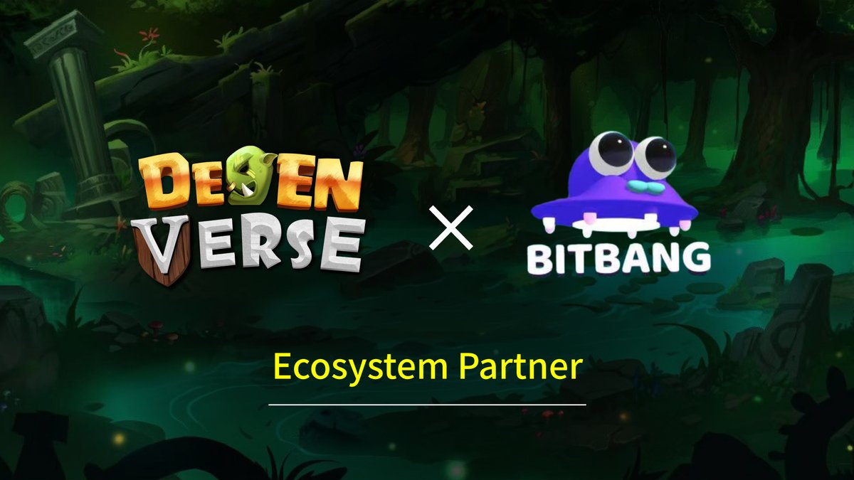 #DegenWaves Ecosystem Partnership Announcement

We're excited to announce that <a href="/0xBitbang/">Bitbang</a>  is the first #DegenWaves program partner to join the #DegenVerse gaming ecosystem! 🚀
<a href="/0xBitbang/">Bitbang</a> is a strategic game filled with adventure and instant rewards.

🌊 The Degen Waves