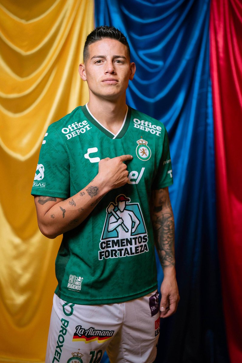 Muy emocionado con este nuevo desafío. 🦁👋🏼 <a href="/clubleonfc/">Club León</a>