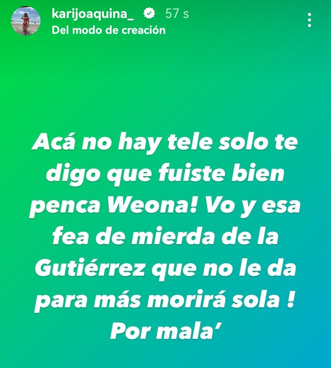 ampiciliina's tweet photo. La que se comió a freire está peleando con la maly y la ceci gutierrez 👀 https://t.co/Z9CZXRGGLQ