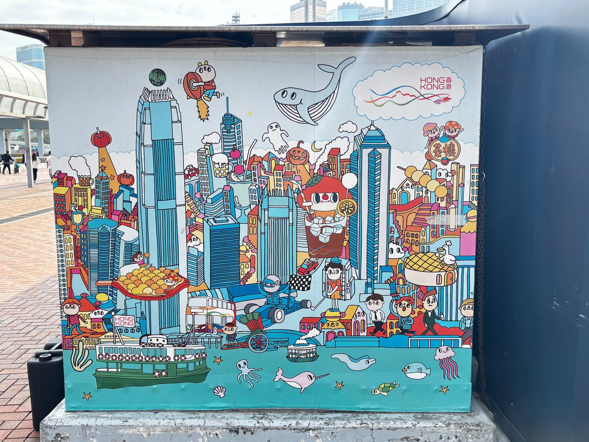 StraitHerald's tweet photo. 【Travel in China】Lovely street graffiti in HongKong🎶
#HongLong #StreetGraffiti #inspiration #afternoonvibes https://t.co/ZaTcL0ja8H