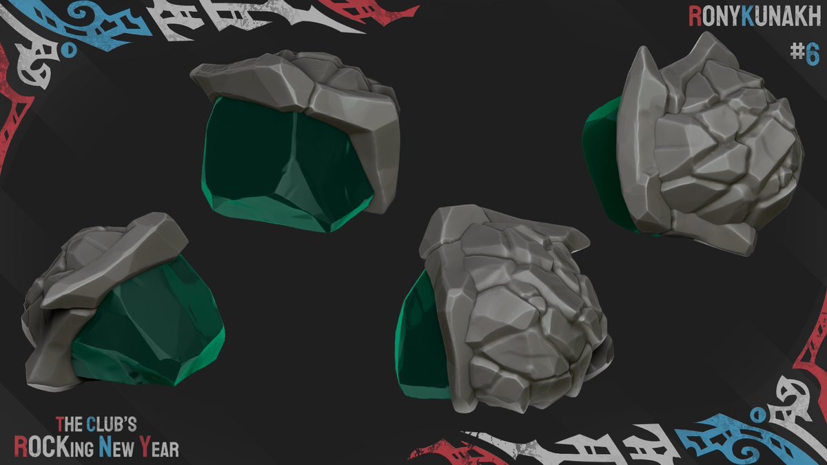 🙃
<a href="/TheClubDiscord/">The Club</a> #zbrush 
Rock 06