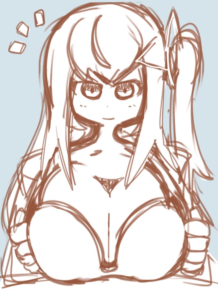 コッショリ ズリ絵のラフだけが無限に増え続けている 