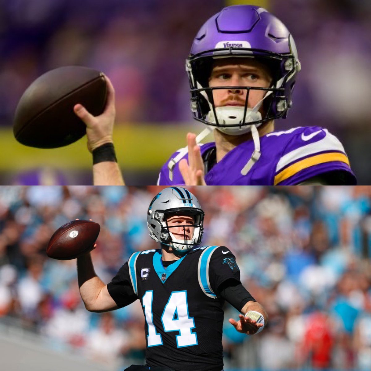 Regular season Darnold vs Post Season Darnold