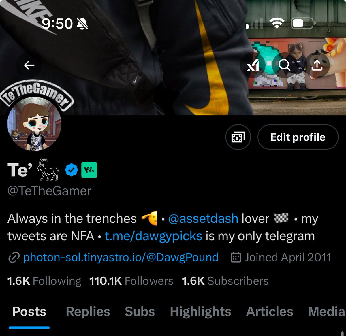 1600 subs on X dot com

I think i have the best community on this app 🫶

Giving away $1000 tomorrow ($100 for 10 people) 

7 subs, 3 followers