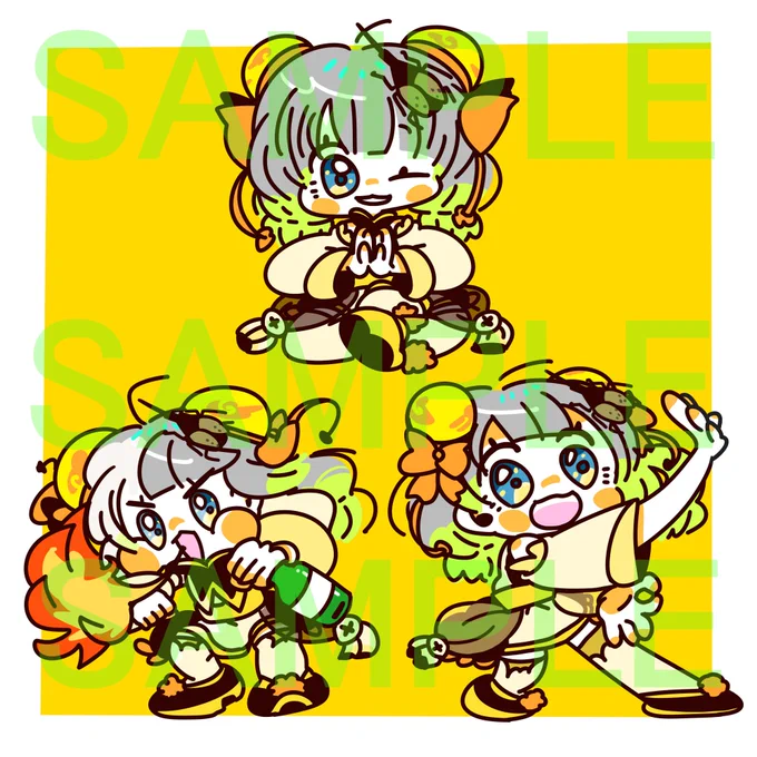 ポップで個性的なイラストを描きます!デフォルメつよつよですが、よろしくお願いします 