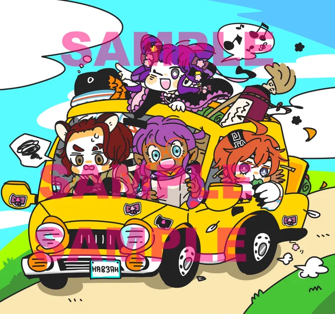 ポップで個性的なイラストを描きます!デフォルメつよつよですが、よろしくお願いします 