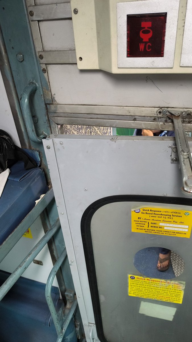RAJGEOTECH's tweet photo. #Rajdhani Express 20503 disappointing experience. Poor cleanliness, subpar food quality, and garbage thrown on the trackeven  after complaint  on #railmadad @RailMinIndia @IRCTCofficial, please look these issues urgently for a better travel experience. #CleanIndia #RailwayReform https://t.co/BCXA8wgATB