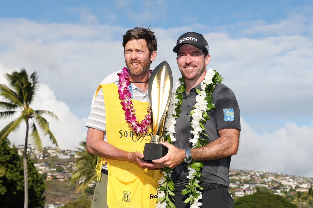 Dave Markle (@davemarkle66) on Twitter photo What a week <a href="/SonyOpenHawaii/">Sony Open in Hawaii</a> - <a href="/ntaylorgolf59/">Nick Taylor</a> never ceases to amaze me 😛❤️👊🏼🏆 #mahalo What a week <a href="/SonyOpenHawaii/">Sony Open in Hawaii</a> - <a href="/ntaylorgolf59/">Nick Taylor</a> never ceases to amaze me 😛❤️👊🏼🏆 #mahalo