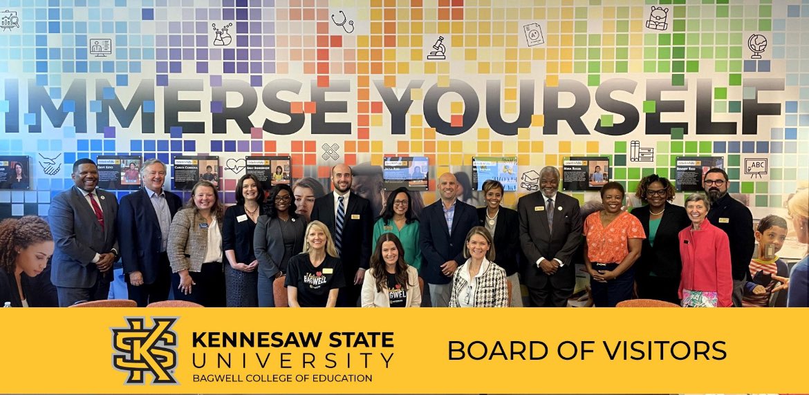 I was honored to share my SUPERFAN story with the amazing KSU Board of Visitors!!  Amazing things happening at KSU! #Hooty hoo