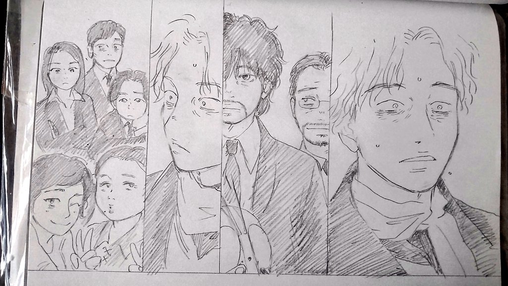 その2
描くの楽しかったけど大変だった… 