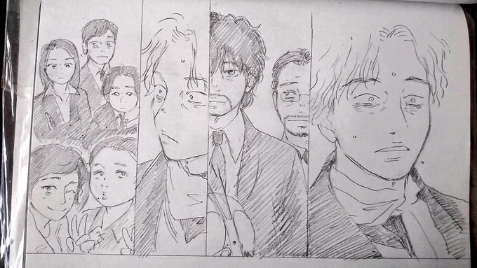 その2
描くの楽しかったけど大変だった… 
