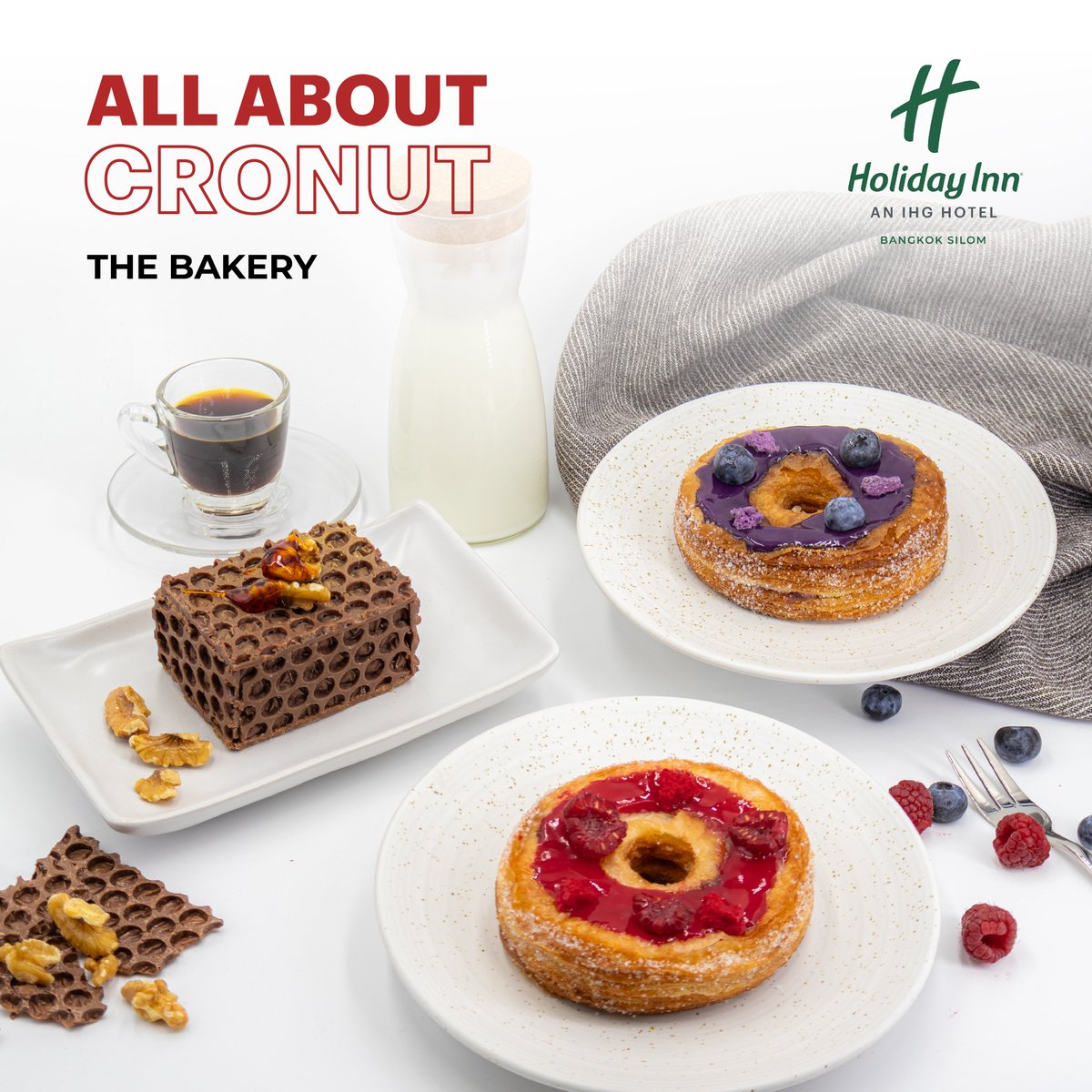 𝗦𝘄𝗲𝗲𝘁, 𝗳𝗹𝗮𝗸𝘆, 𝗮𝗻𝗱 𝗼𝗵-𝘀𝗼-𝗱𝗲𝗹𝗶𝗰𝗶𝗼𝘂𝘀! 📷📷

Treat yourself to the cronut – where buttery croissants meet the sugary magic of doughnuts. Perfect for a snack or a sweet escape from your day. 📷

📷 Learn more: bit.ly/JanuaryDelights