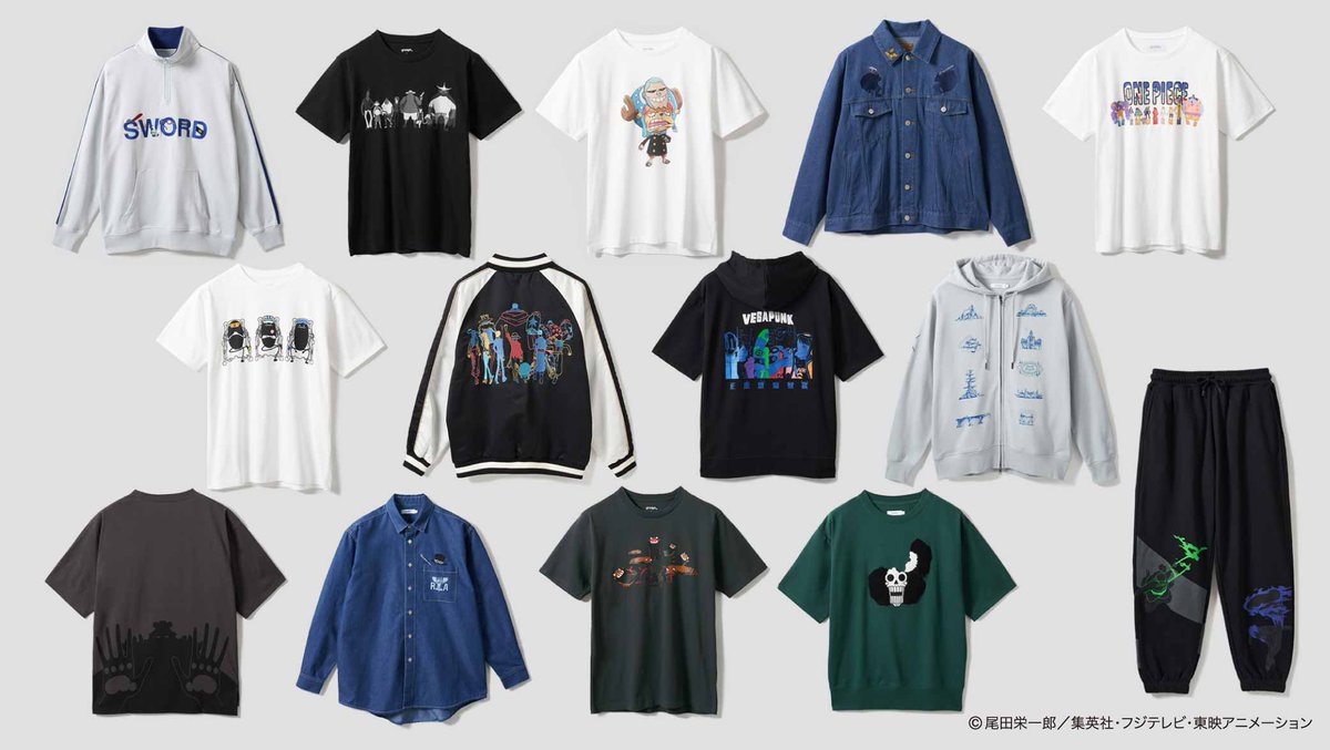 グラニフ　ワンピース　ONE PIECE 麦わらの一味　スカジャン Lサイズ グラニフ ワンピース ONE PIECE 麦わらの一味 スカジャン Lサイズ